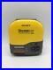 Vintage-Sony-Sports-Discman-CD-Player-ESP-YellowithGray-Grade-A-D-421SP-01-vcjw