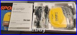 Vintage Sony Sports Discman CD Player NEW (D-421SP) YellowithGray