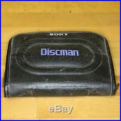 Vintage collectable Sony d-88 Ultra small portable 5 discman CD player
