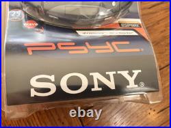 Vintatge 2001 Sony Walkman Esp Max Portable CD Player Black D-e220 Sealed Rare