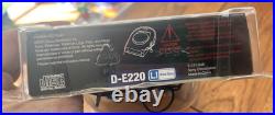 Vintatge 2001 Sony Walkman Esp Max Portable CD Player Black D-e220 Sealed Rare
