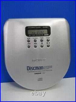 WORKING vintage SONY DISCMAN D-E705 ESP2 CD PLAYER portable walkman BOXED